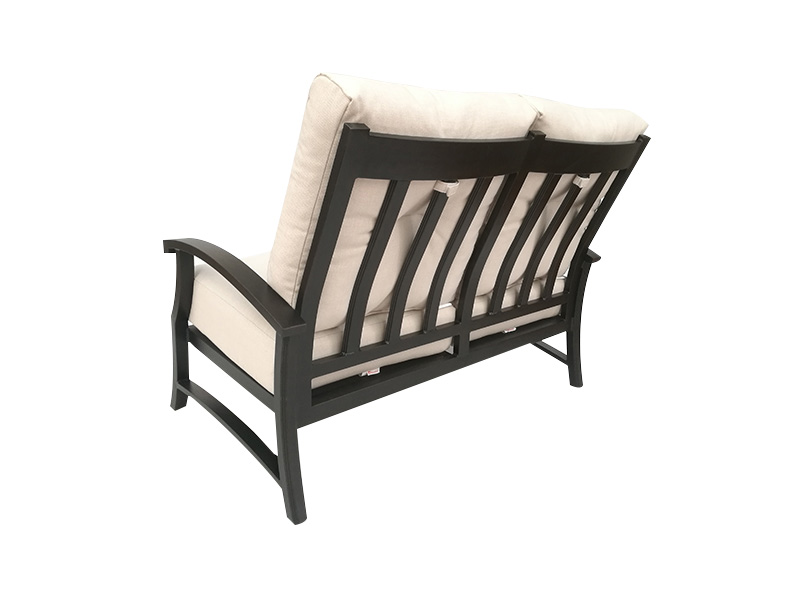 Loja Bronz învechit Aluminiu Cu Perne Cauciuc Patio