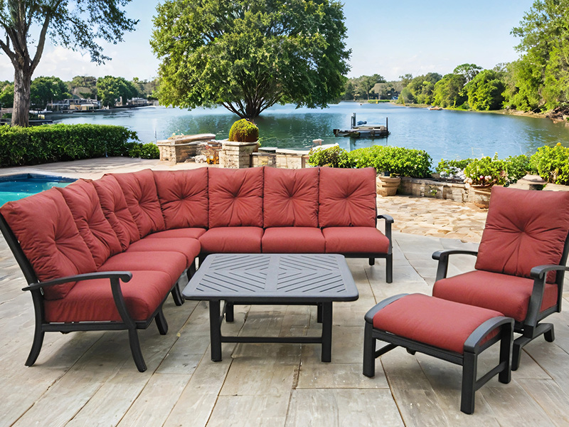 Sectionale de exterior Chateau Aluminium